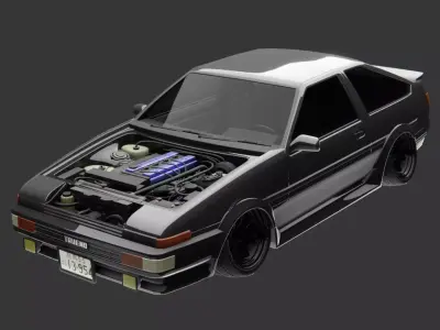Toyata Sprinter  3D model