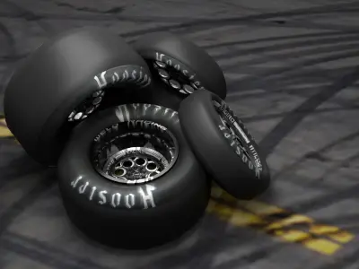 Wheel Weld Racing Magnum Low-poly 3D model