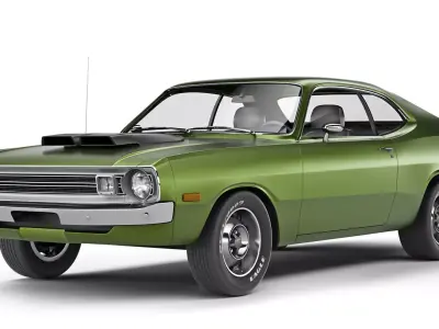 Dodge Demon 340 1972 3D model