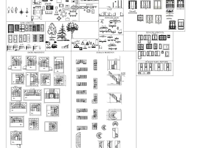 2d architectural archive Free 3D model
