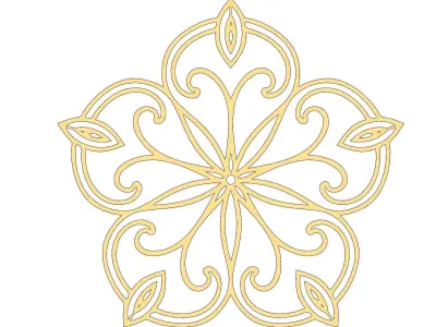 Ornament - Design O6 3D model