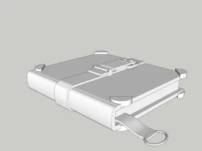 Simple Book Free low-poly 3D model