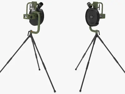 Baseball Pitching Machine  3D model