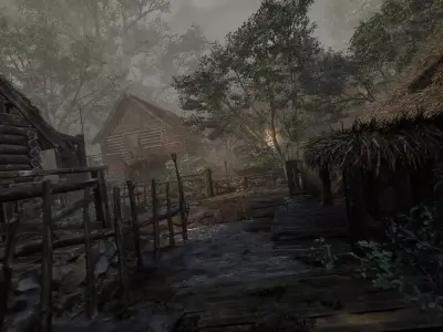 Viking Village 3D model