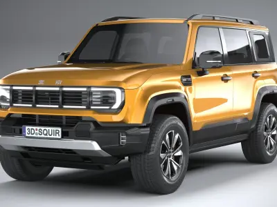BAIC Beijing BJ40 2023 3D model
