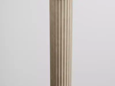 Corinthian Column 3D model purchase