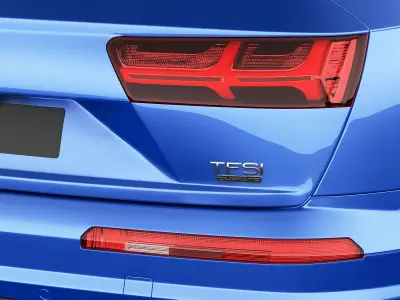 Audi Q7 2016 3D model