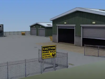 Builders Yard 3D model