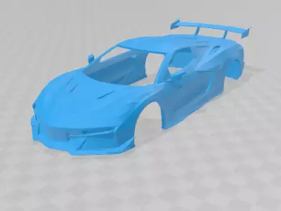 Chevrolet Corvette ZR1 2025 - Body Car STL Model 3D print model