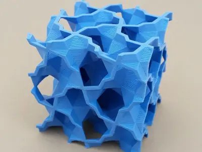 GYROID lowpoly - 3D printable sample 3D print model
