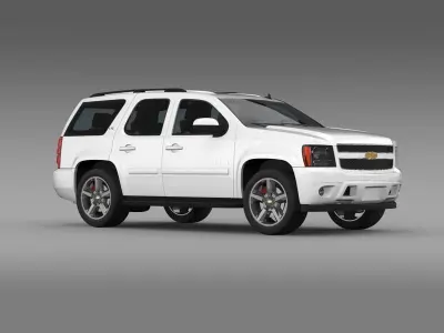 Chevrolet Tahoe LTZ 2007 3D model
