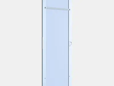 STRAUMEN Mirrored door Low-poly 3D model