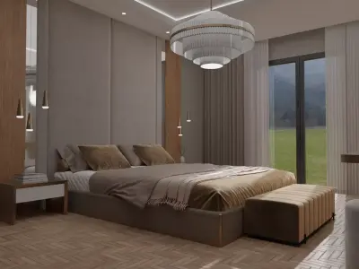 Bedroom Interior 3D model