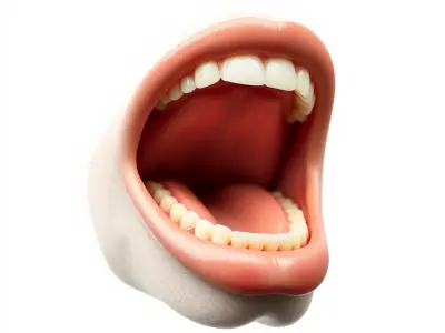 Open Mouth Expression model pack Low-poly 3D model