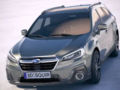 Subaru Outback EU 2019 3D model