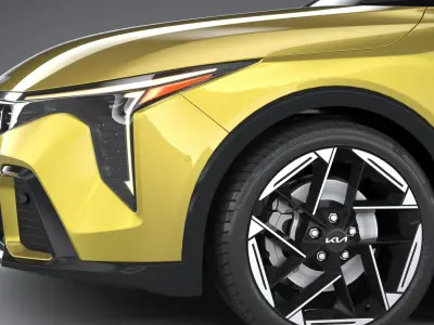 Kia K4 Hatchback 2025 3D model