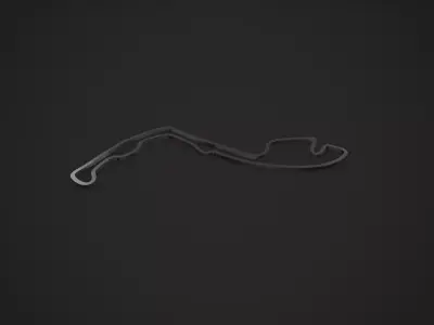 Circuit de Monaco - Monaco - 3D Printable 3D print model