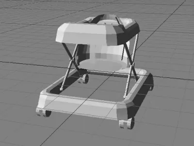 Baby Walker 3D model