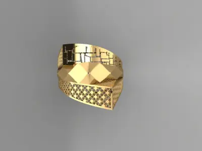 torturial ring 3D print model