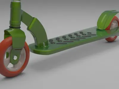 Scooter 3D model 5