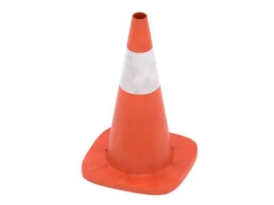 Traffic Cone v1 3D model