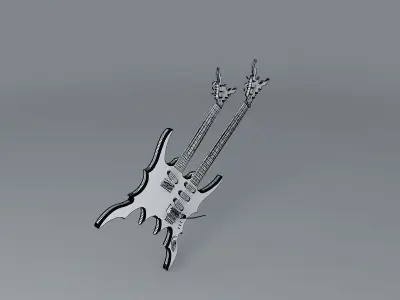 Sands DX2 guitar Free 3D model