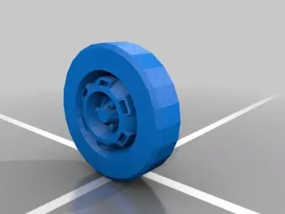 Renault 4L 3D print model