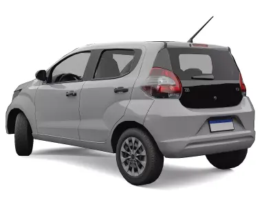 Car Mobi 2020  Low-poly 3D model