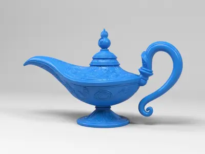 Genie Lamp 3D print model