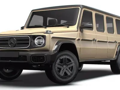 Mercedes Benz G 580 EQ Limousine 2026 3D model