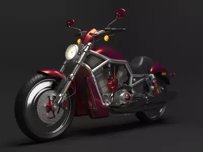 Motorcycle 3D model