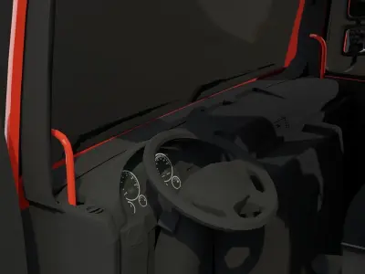 MAN TGM 13 290 Single Cab 3D model