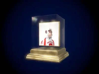 Hape Beast 9 Gold Club Low-poly 3D model