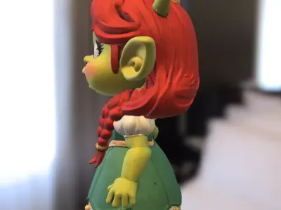 Cute  Princess Ogre Fiona 3D model
