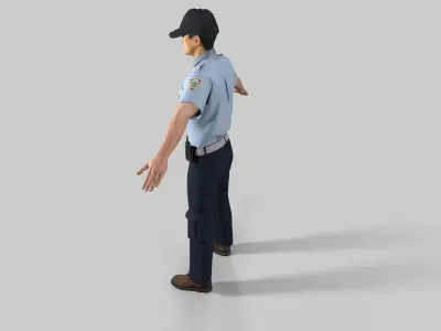 public security 3D model