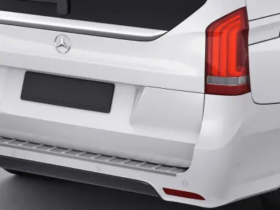 Mercedes-Benz EQV 2020 3D model