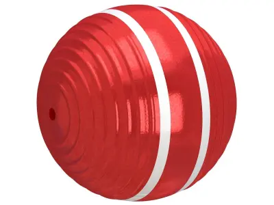 Croquet Ball All Colors 3D model