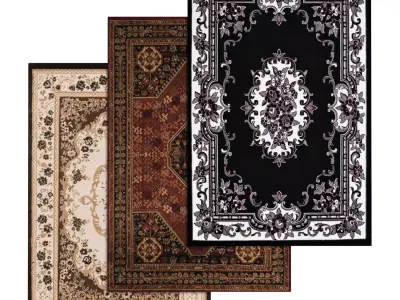 Rug Set 805 3D model