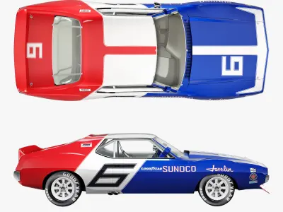 AMC javelin sunoco 3D model