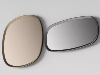 026 BB ITALIA Madison mirrors  3D model