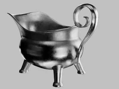 Sauce Boat 3D model