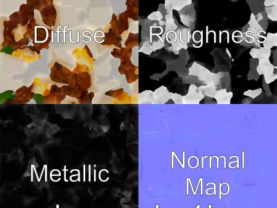 Ethiopian Doro Wat Chicken Stew Bowl Low-poly 3D model