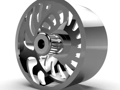 AMERICAN FORCE CK19 BLUR CC WHEEL 3D model