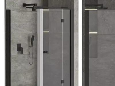 Shower cabin 04 3D model