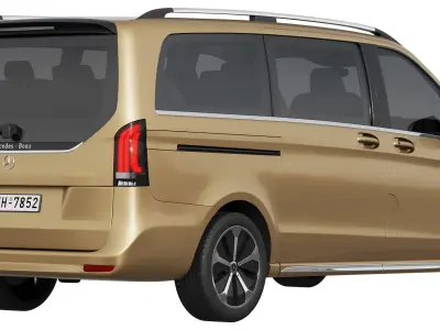 Mercedes-Benz EQV 2024 3D model