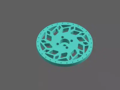 WCI STyle RIM Car Rim child car 3D print model