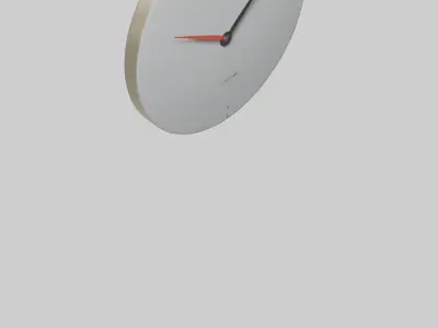 Compact Wall Clock model 3D model