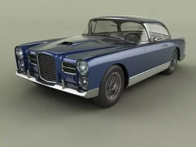 Facel Vega FV3B 3D model