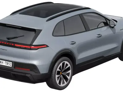 Porsche Cayenne Electric 2027 3D model