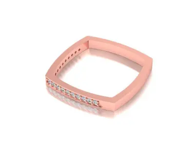 Diamond Jewelry Ring Free 3D print model